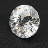 Moissanite Gemstone 12 MM Certified VVS1 D Color Round Excellent Cut